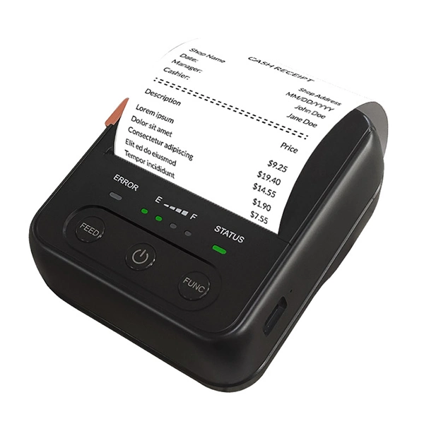 3 Inch Mobile Mini Portable Thermal Label Printing Machine Receipt Printer with Free Sdk