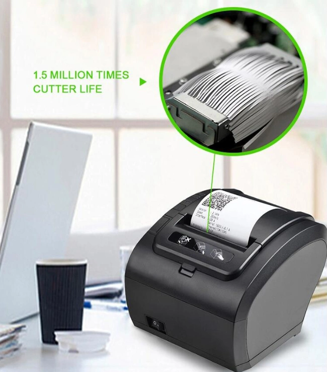 80mm USB+Bluetooth Direct Printing POS Thermal Receipt Printer