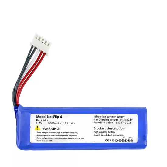 Jb L 스피커 플립 4 Gsp872693 01 Flip4 스페셜 에디션용 3.7V 3000mAh 리튬 폴리머 BT 배터리